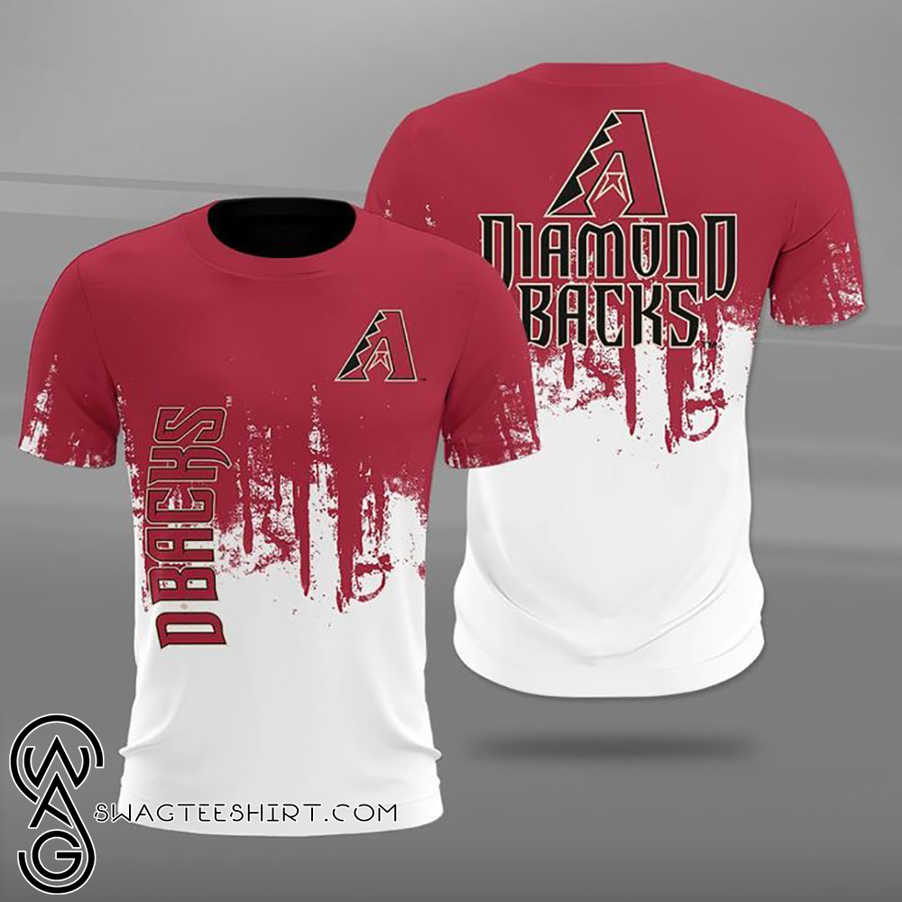 Arizona diamondbacks team football full printing shirt