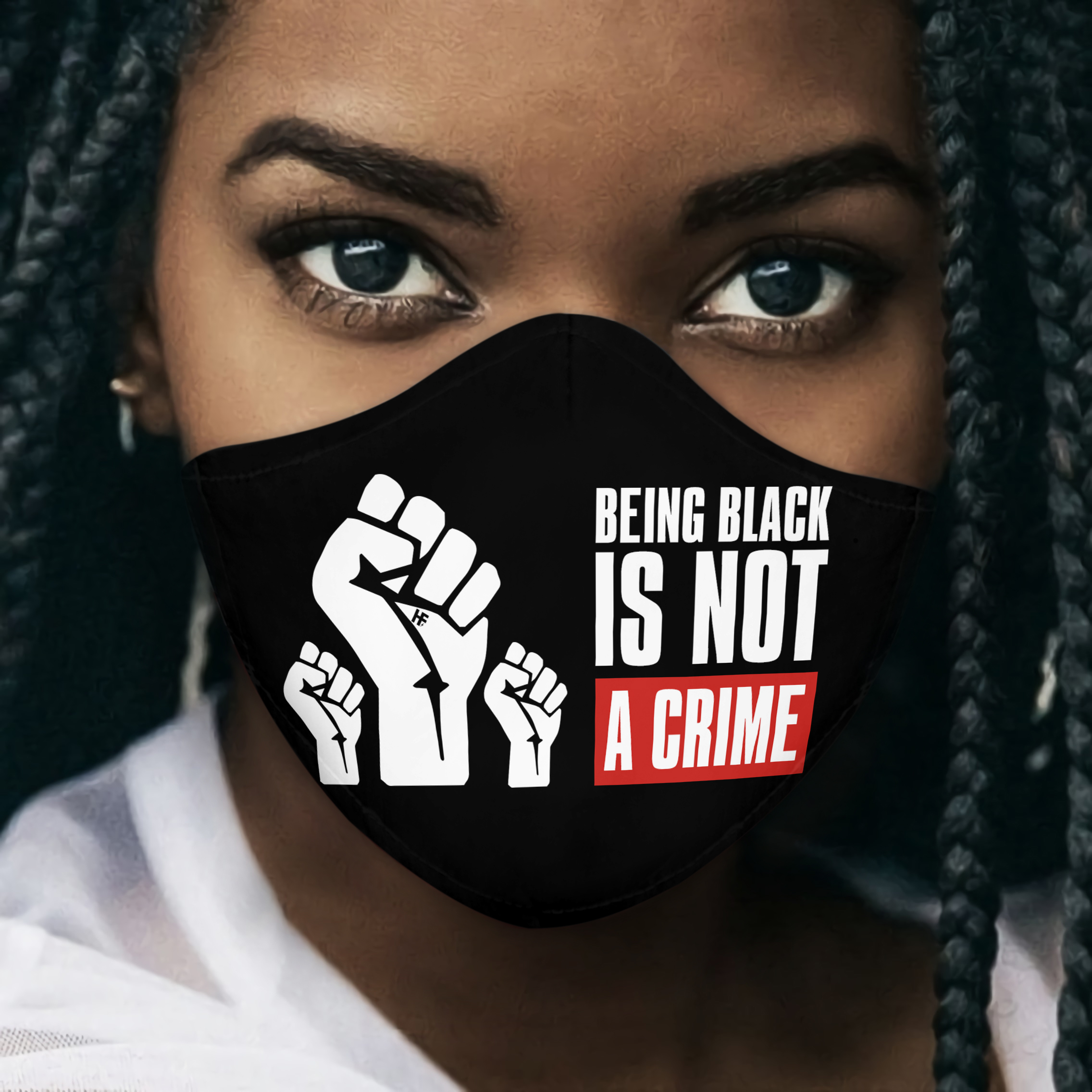 Being Black Is Not A Crime mask 2