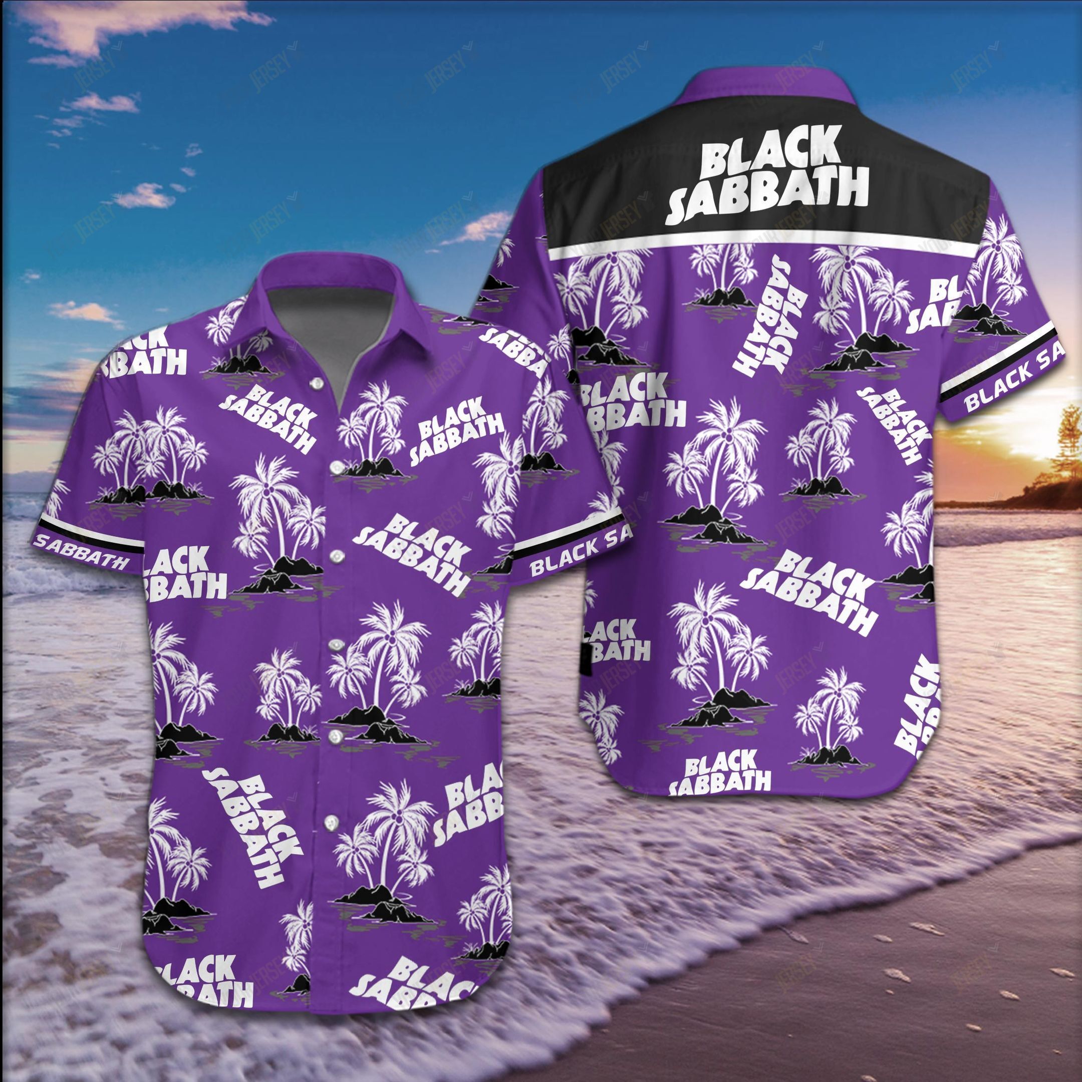Black sabbath hawaiian shirt