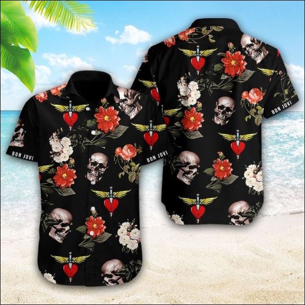 Bon Jovi hawaiian shirt