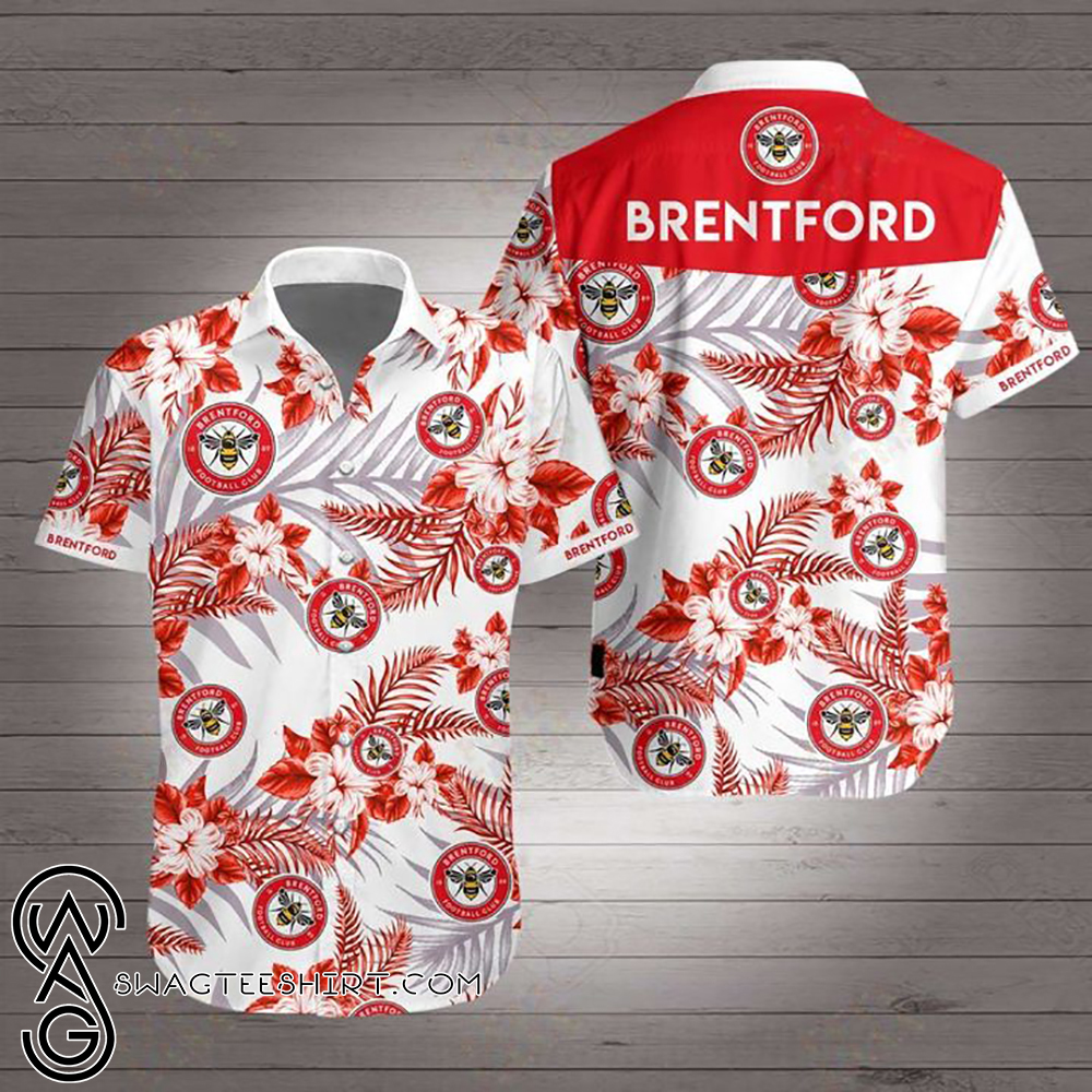 Brentford football club hawaiian shirt – Maria
