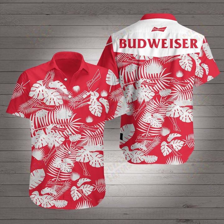 Budweiser Hawaiian 3D Shirt