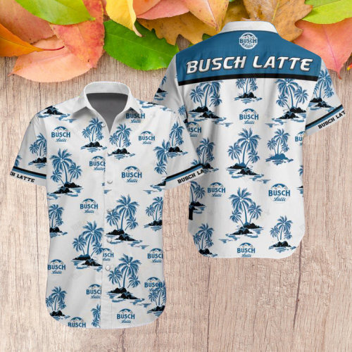Busch Latte Hawaiian shirt