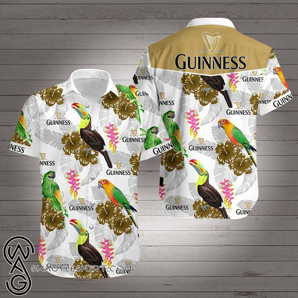 Guinness hawaiian shirt