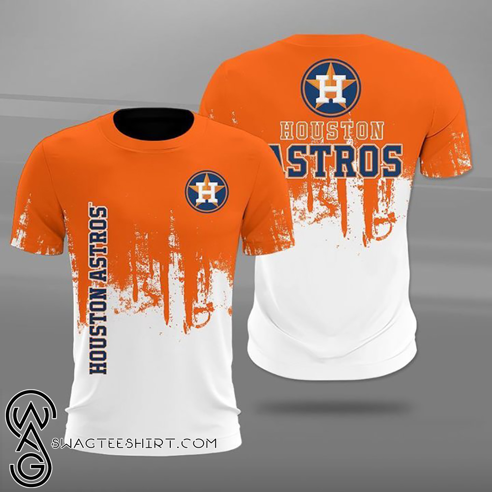 Houston astros team full printing shirt