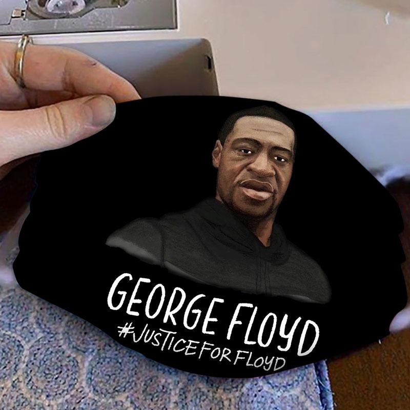 Justice for George Floyd Face Mask