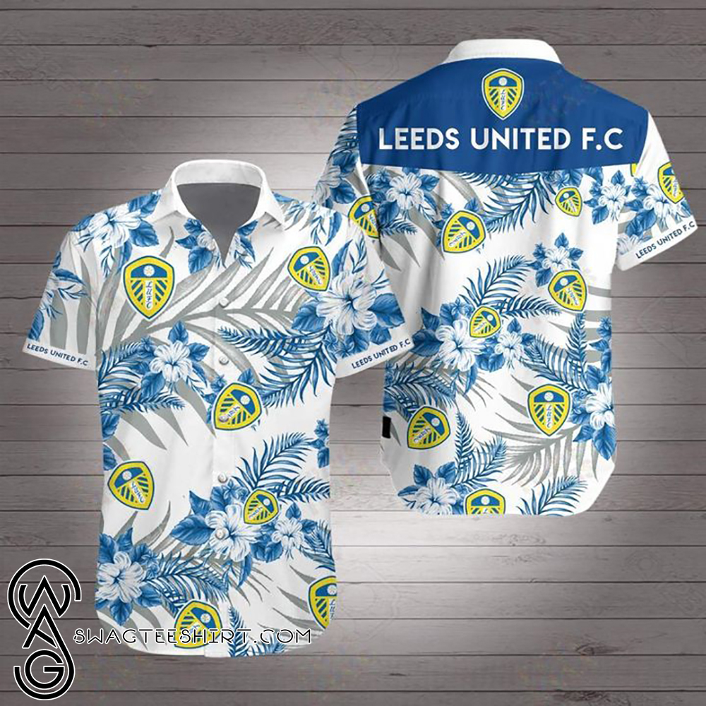 Leeds united football club hawaiian shirt – Maria