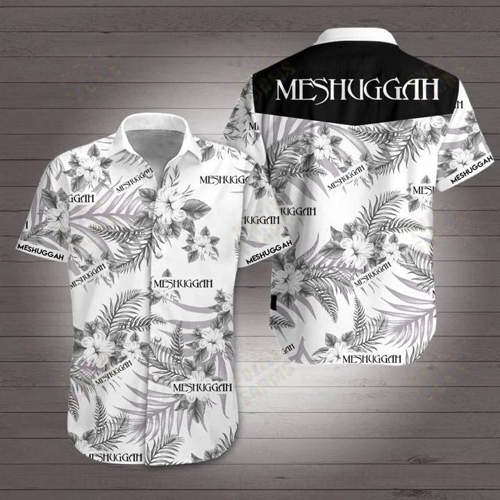 Meshuggah hawaiian 3d shirt