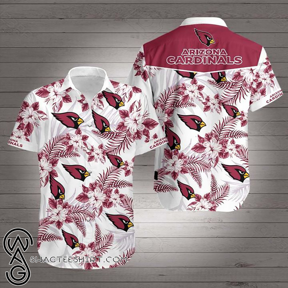 National football league arizona cardinals hawaiian shirt