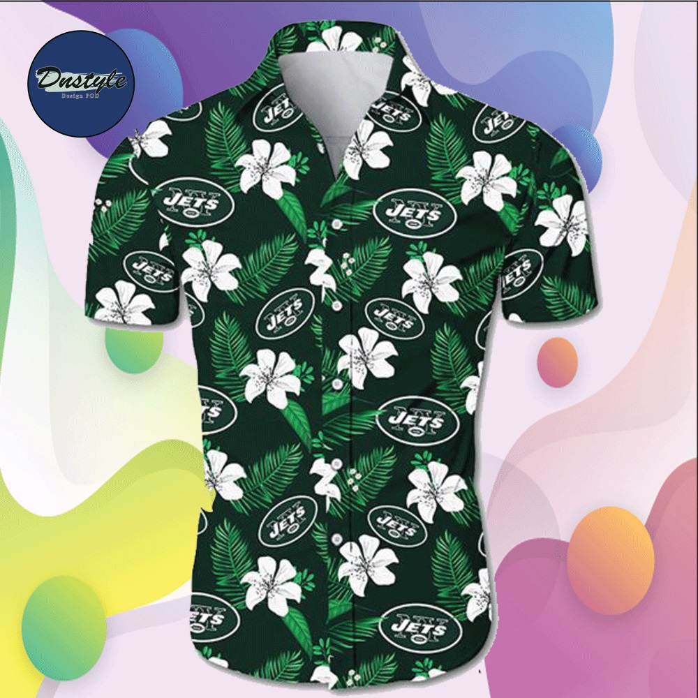 New York Jets hawaiian shirt