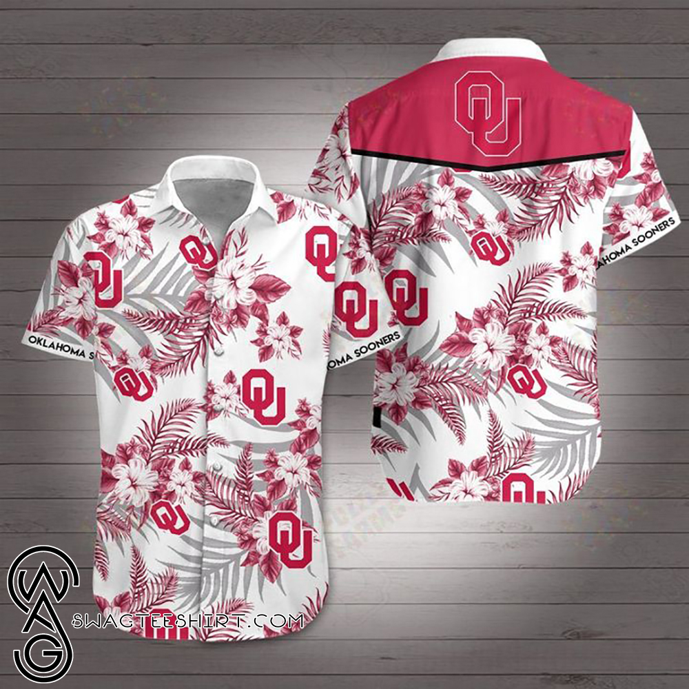 Oklahoma sooners hawaiian shirt