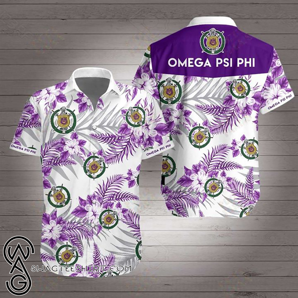 Omega psi phi hawaiian shirt – Maria