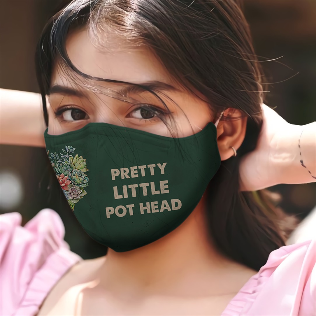 Pretty little pot head face mask - pic 2