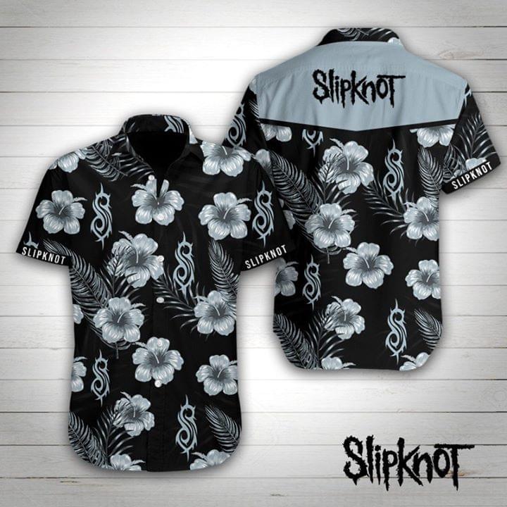 Slipknot Flowers Tropical Hawaiian Shirt