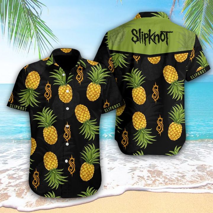 Slipknot pineapple hawaiian shirt