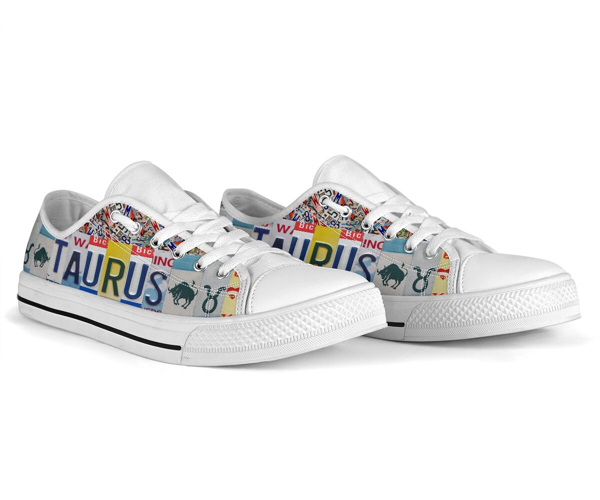 Taurus license plates low top shoes - pic 3