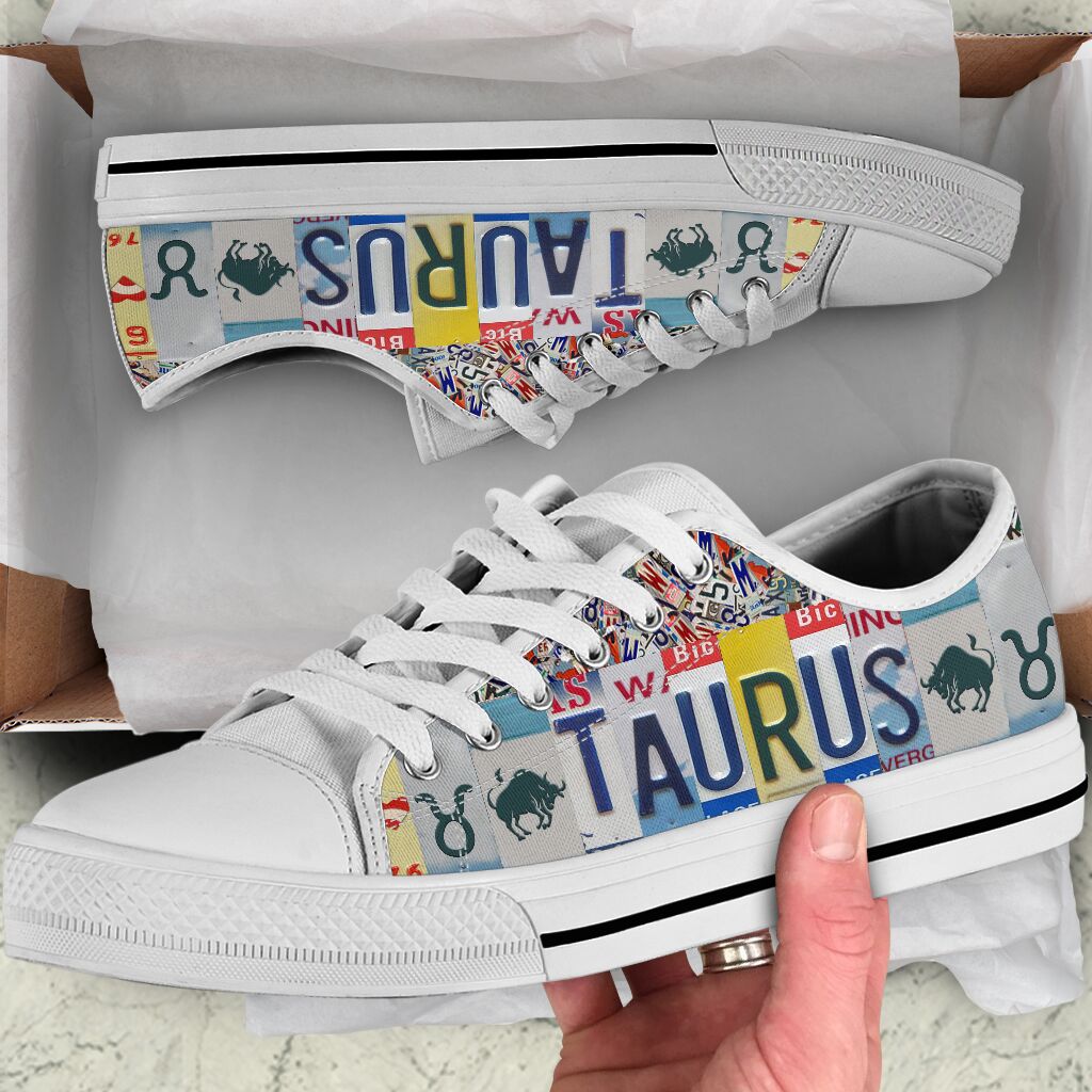 Taurus license plates low top shoes - pic 4