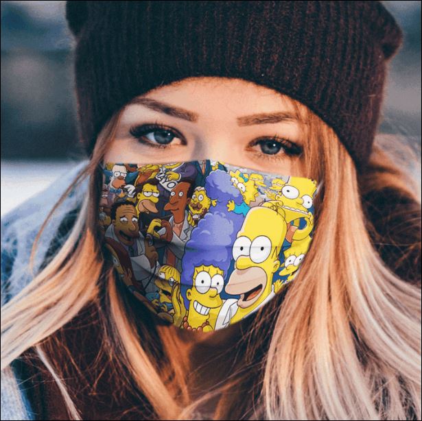 The Simpson face mask