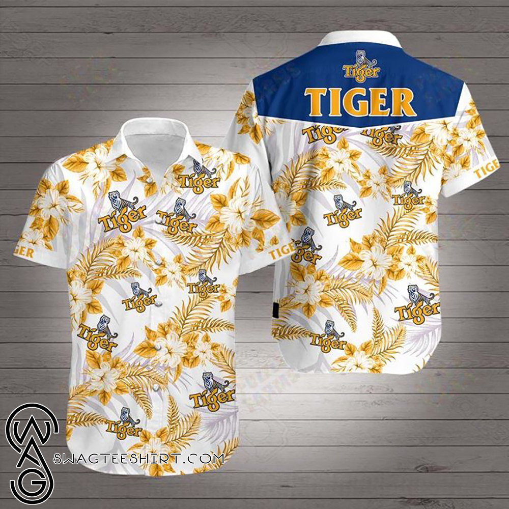 Tiger beer hawaiian shirt