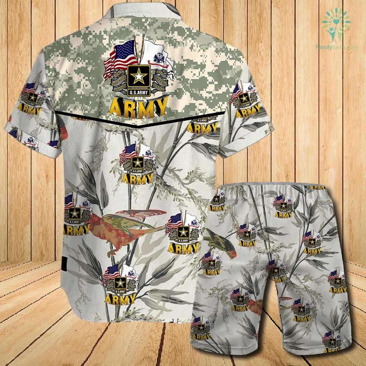 US army this well defend since 1775 all over printed hawaiian shirt