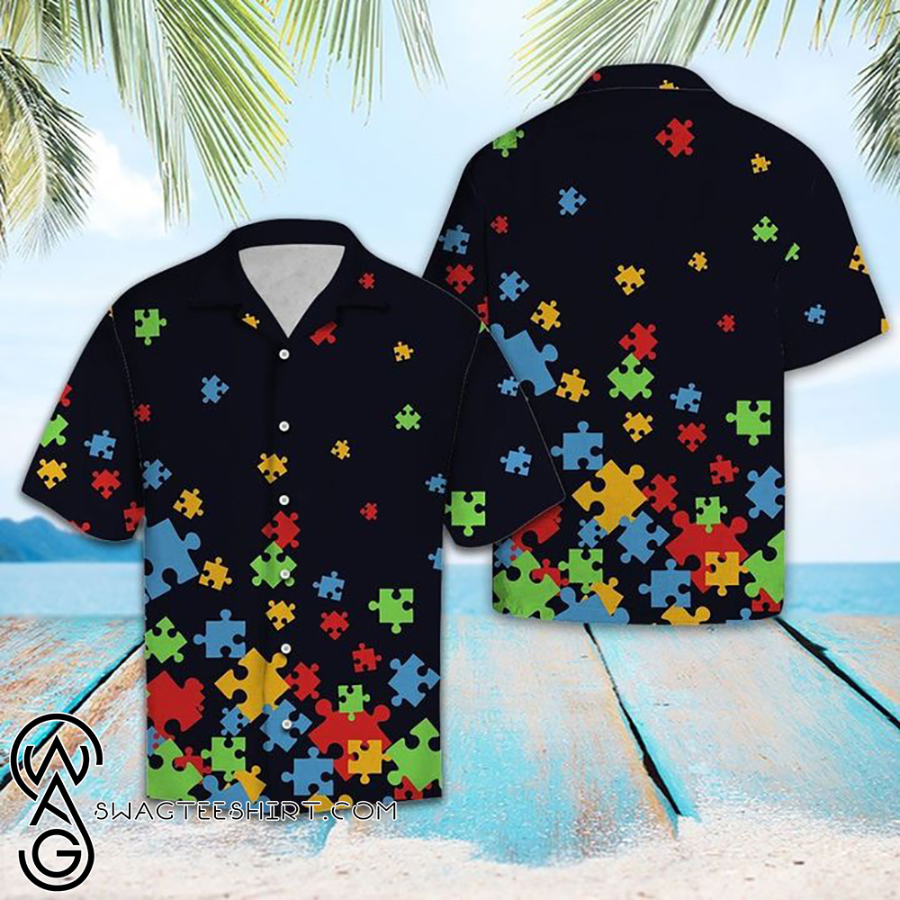 Autism awareness hawaiian shirt – Maria