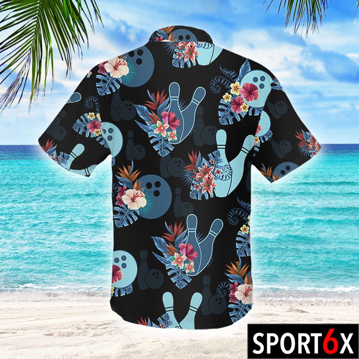 Bowling tropical hawaiian shirt 2