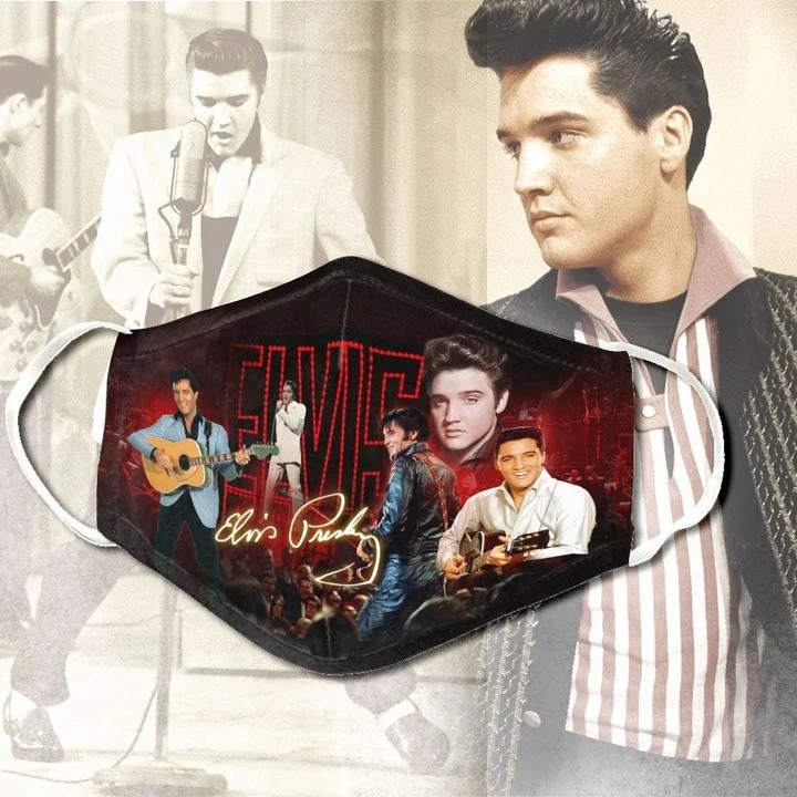 Elvis presley face mask