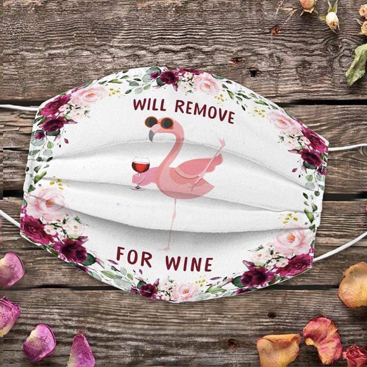 Flamingo Will remove for wine face mask – alchemytee