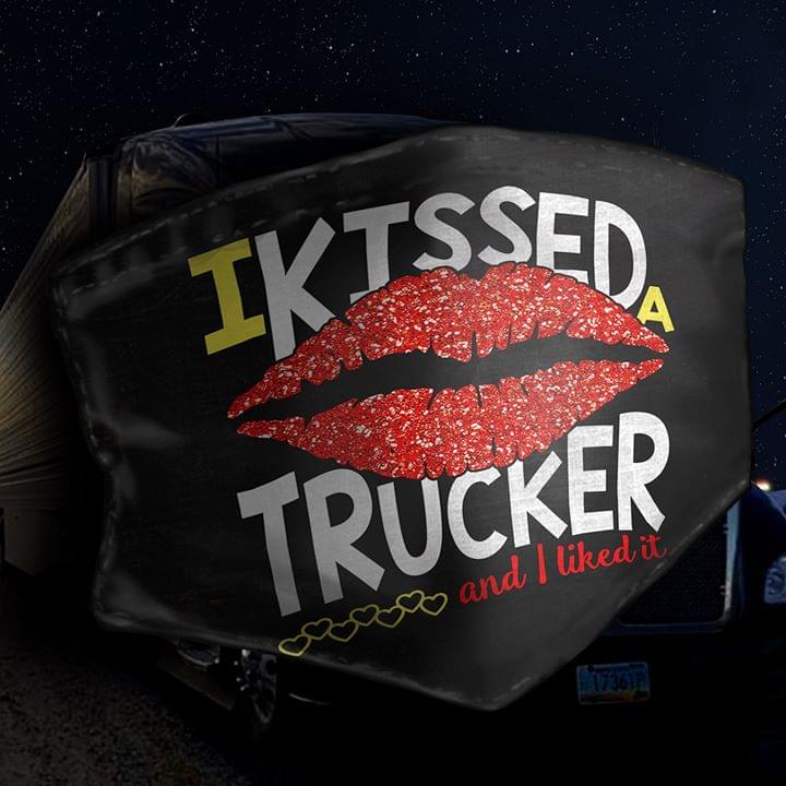 I kissed a trucker and I liked it face mask – TAGOTEE
