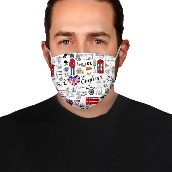 I love england doodle face mask – Saleoff 060720