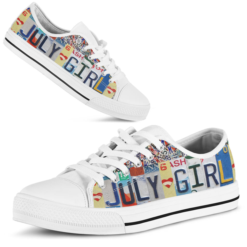 July girl low top shoes