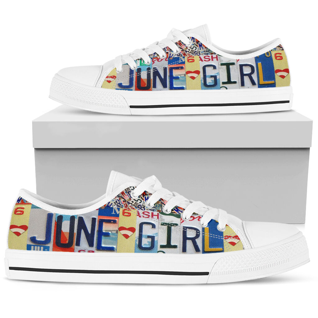 June girl low top shoes.