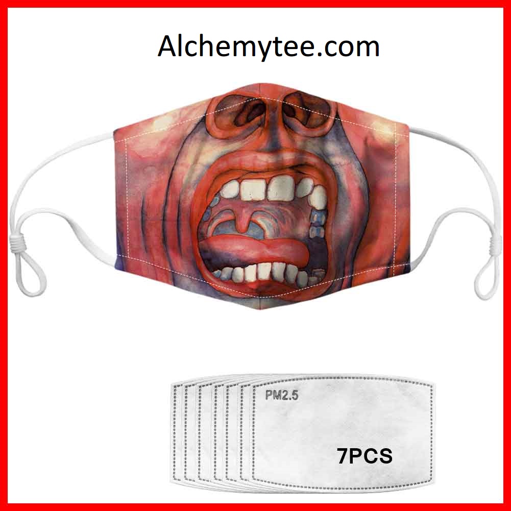 King Crimson face mask new design – alchemytee