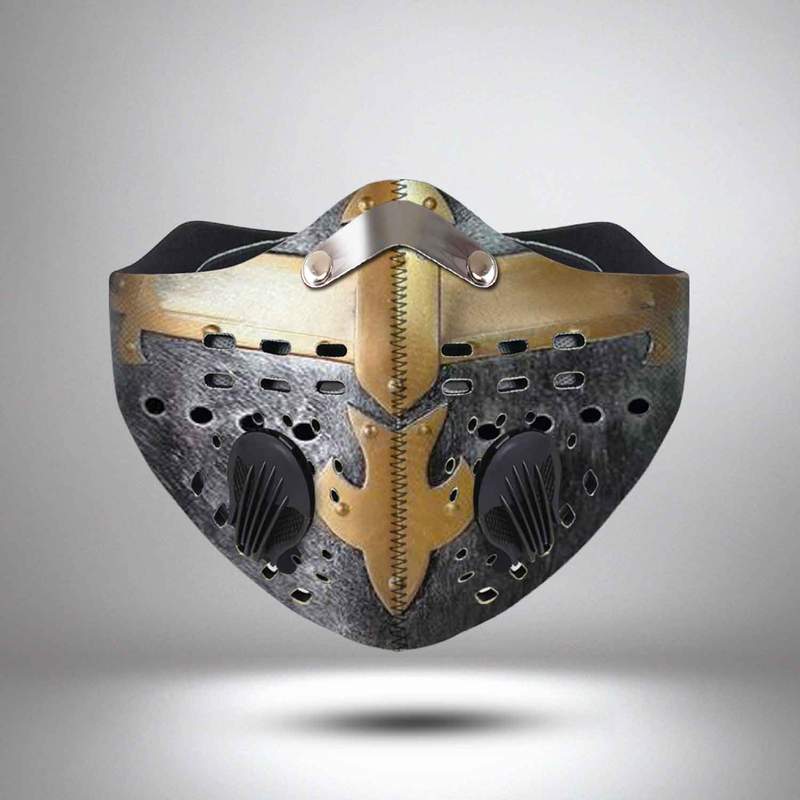 Knights templar helmet anti pollution face mask – maria