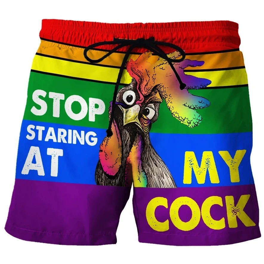 LGBT Stop Staring At My Cock Shorts – TAGOTEE