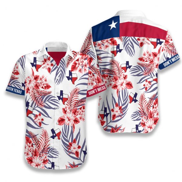 Lone star nation texas hawaiian shirt