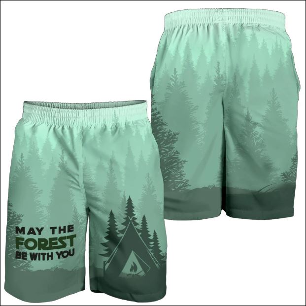 May the forest be with you beach short