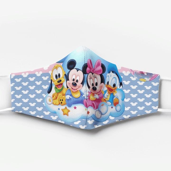 Mickey mouse babies full printing face mask
