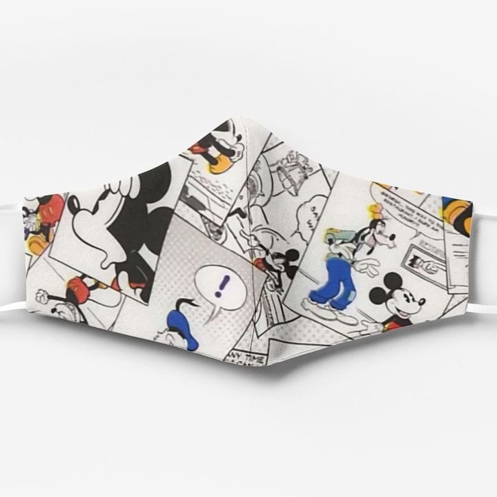 Mickey mouse comic book full printing face mask