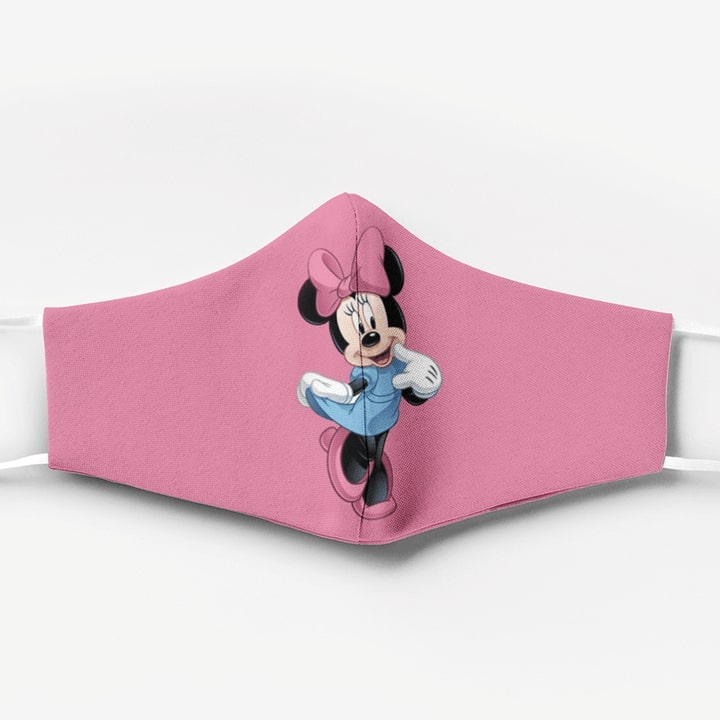 Minnie mouse full printing face mask