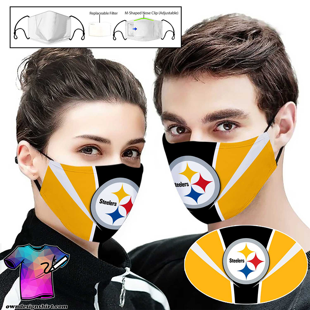 NFL pittsburgh steelers full printing face mask – maria