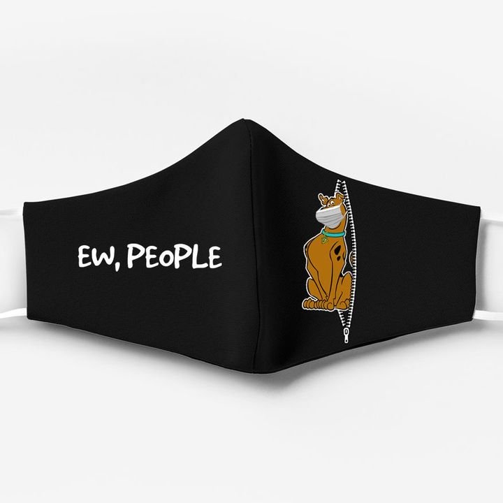 Scooby-doo ew people full printing face mask