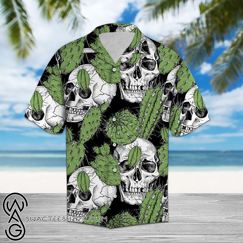 Skull and cactus hawaiian shirt – Maria