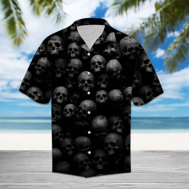 Skull awesome hawaiian shirt 1