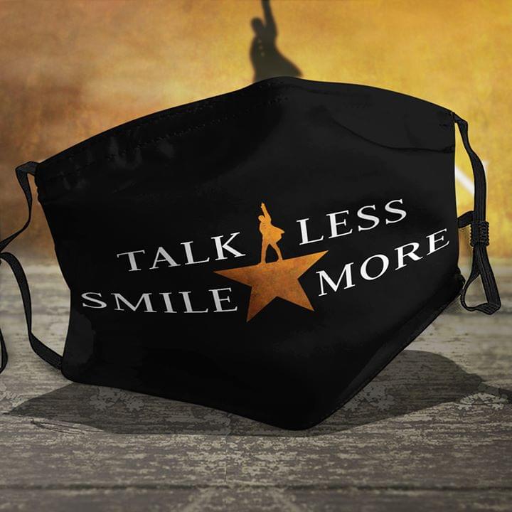 Talk Less Smile More - Aaron Burr Sir face mask