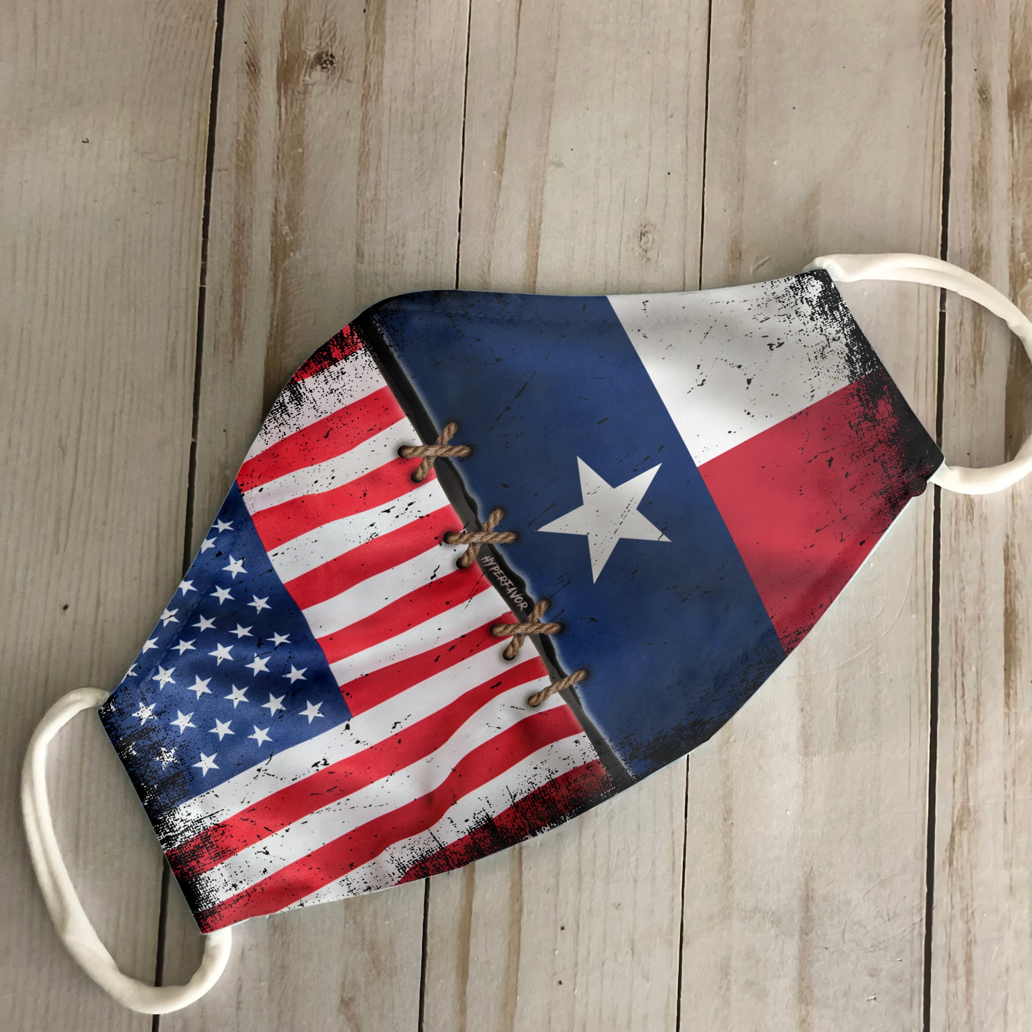 Texas American flag face mask - pic 2