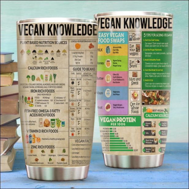 Vegan knowledge tumbler – dnstyles
