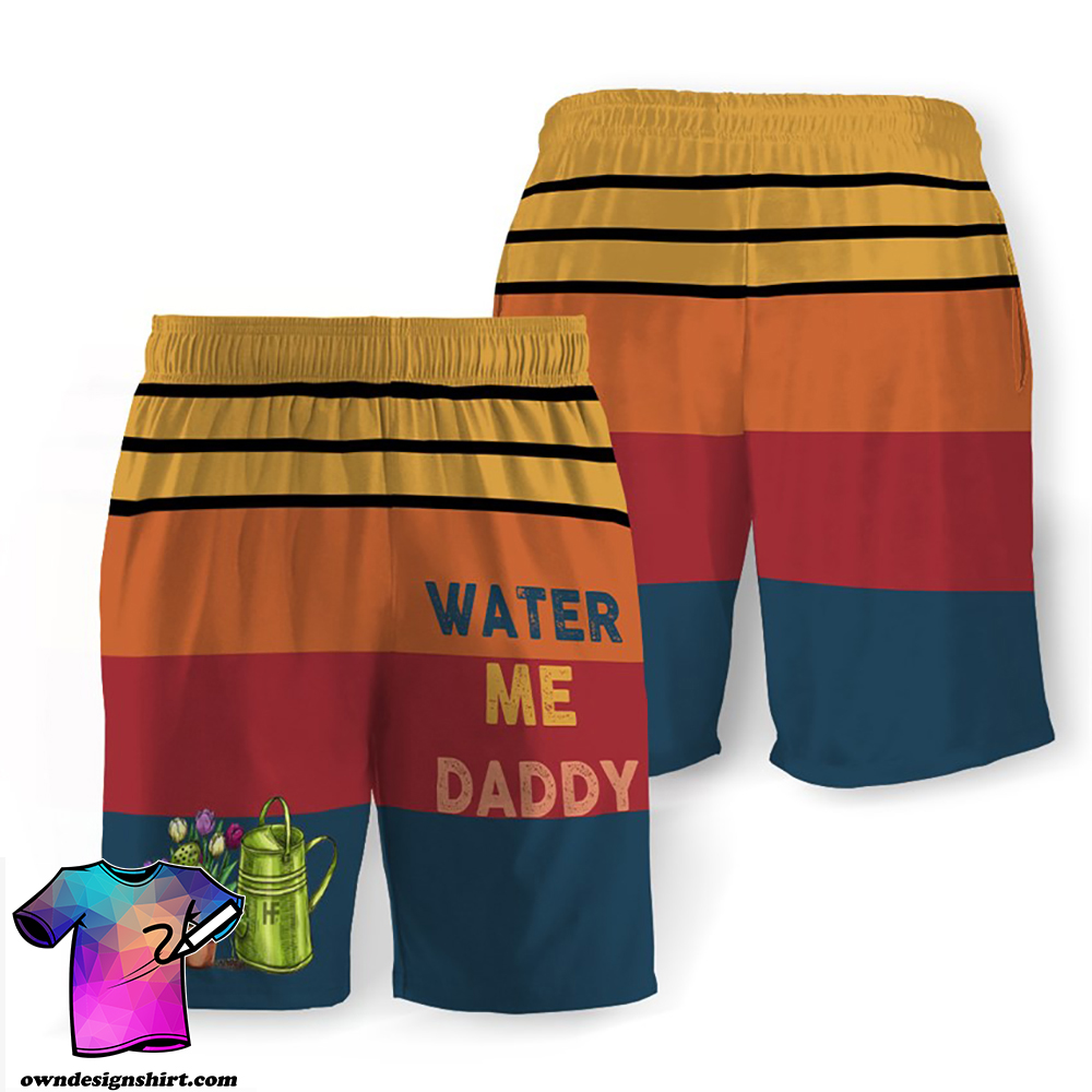 Water me daddy hawaiian shorts