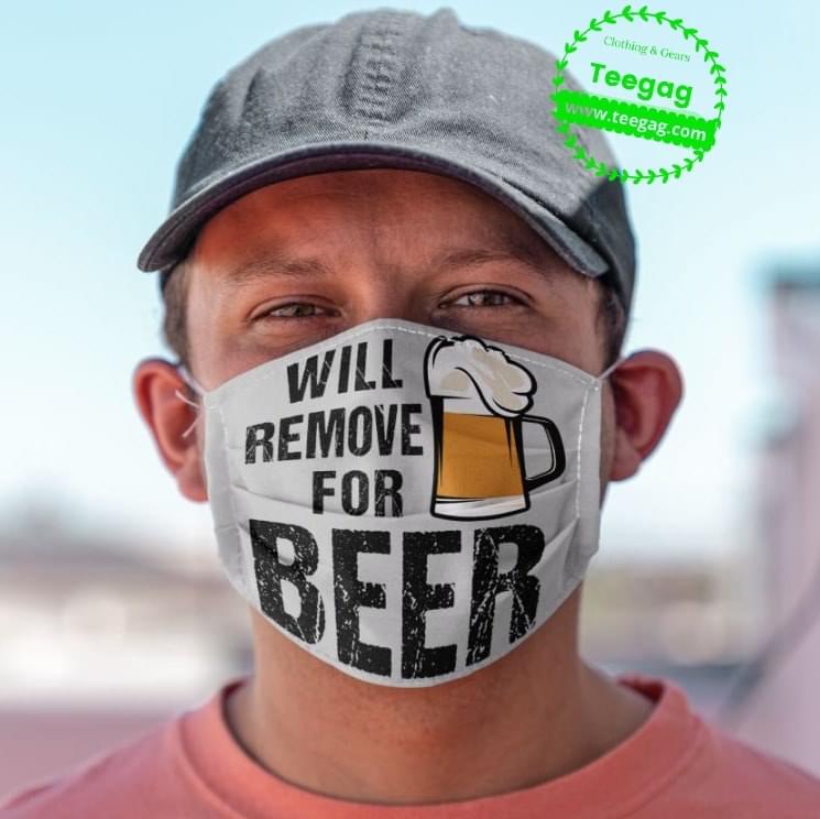 Will remove for beer face mask