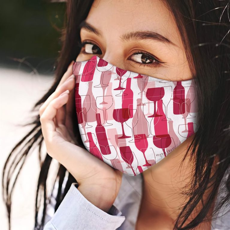 Wine Pattern Face Mask – TAGOTEE